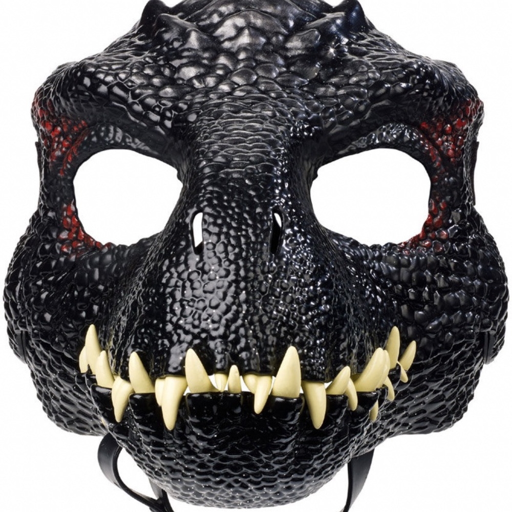 Jurassic World Indoraptor Black Mask w/Hinged Jaw